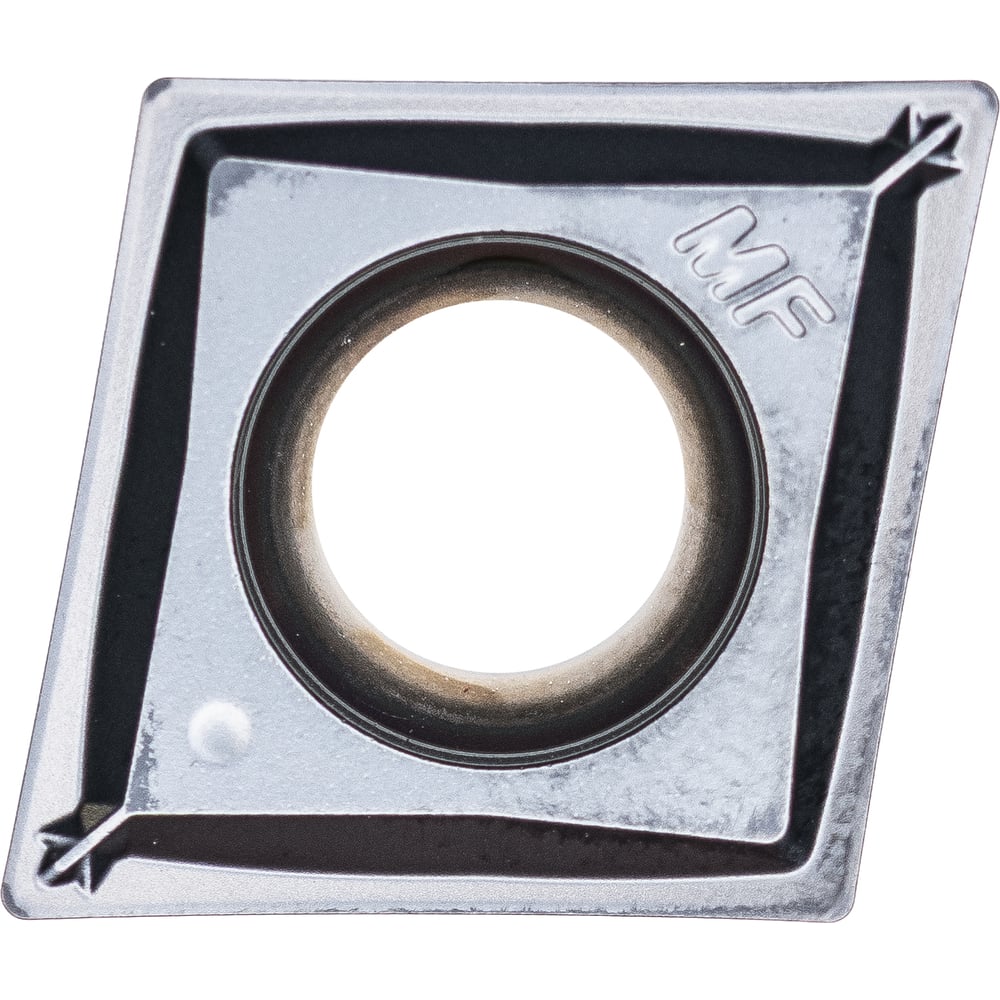 Изображение товара Пластина твердосплавная Эквивалент CCMT120404-MF 10 шт для точения металлов