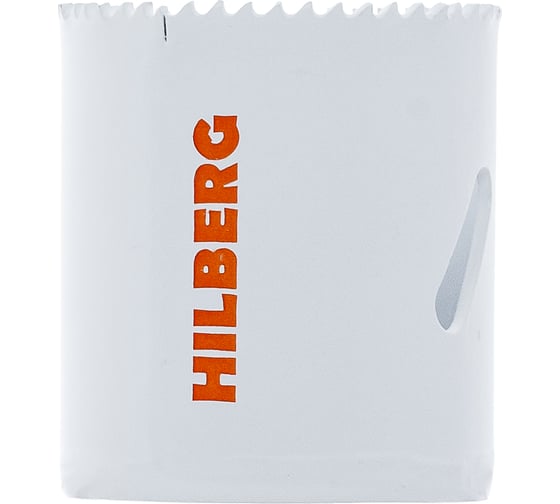 Изображение товара Коронка биметаллическая по металлу Hilberg 40мм, мелкий зуб, Bi-Metal Cobalt 8% (М42) CMS040