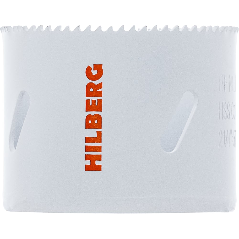 Изображение товара Коронка биметаллическая по металлу Hilberg 57мм с мелким зубом