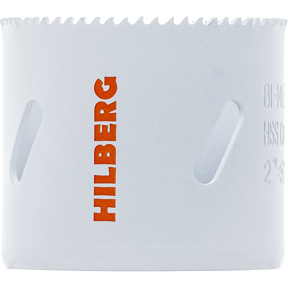 Изображение товара Коронка биметаллическая по металлу 51 мм Hilberg Мелкий зуб