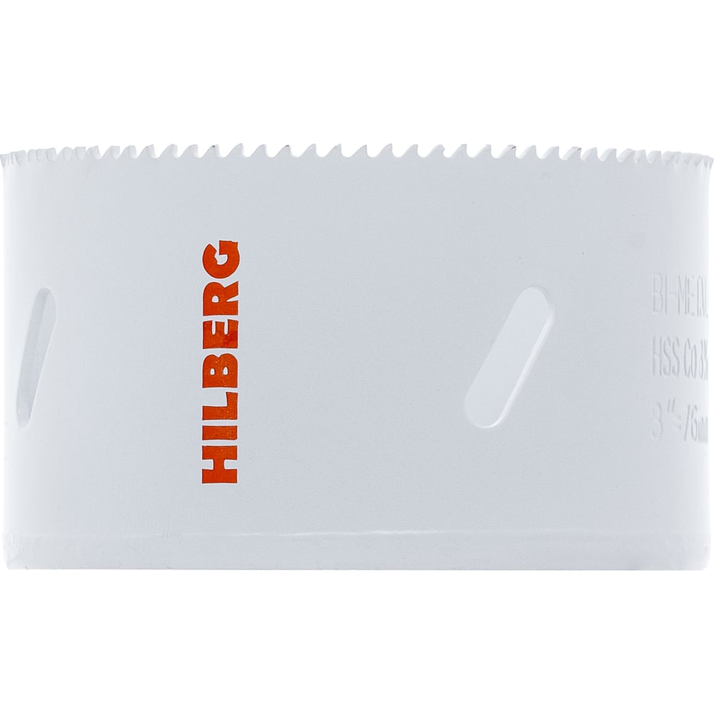 Изображение товара Коронка биметаллическая по металлу Hilberg 76мм с мелким зубом M42