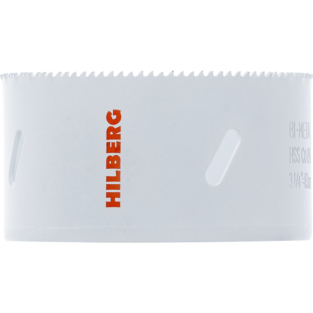 Изображение товара Коронка биметаллическая по металлу Hilberg 83мм Мелкий зуб