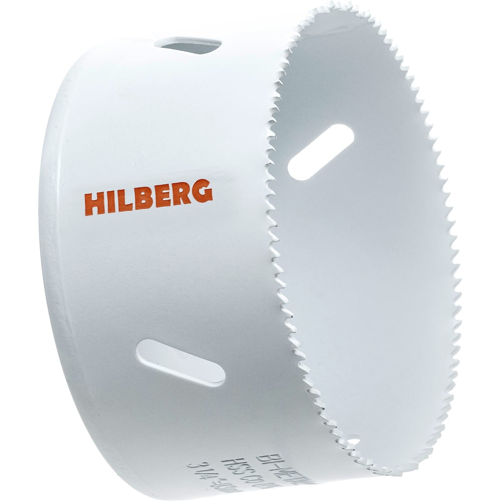 Изображение товара Коронка биметаллическая по металлу Hilberg 83мм Мелкий зуб Изображение товара Коронка биметаллическая по металлу Hilberg 83мм Мелкий зуб