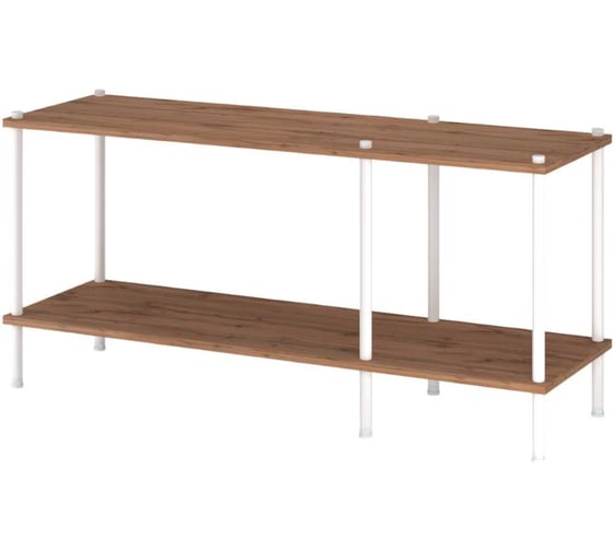 Изображение товара Тумба под ТВ НеШкаф 42 белый/ЛДСП Дуб Вотан ТМБТВНШ42 БДВ ТМБТВНШ42 БДВ