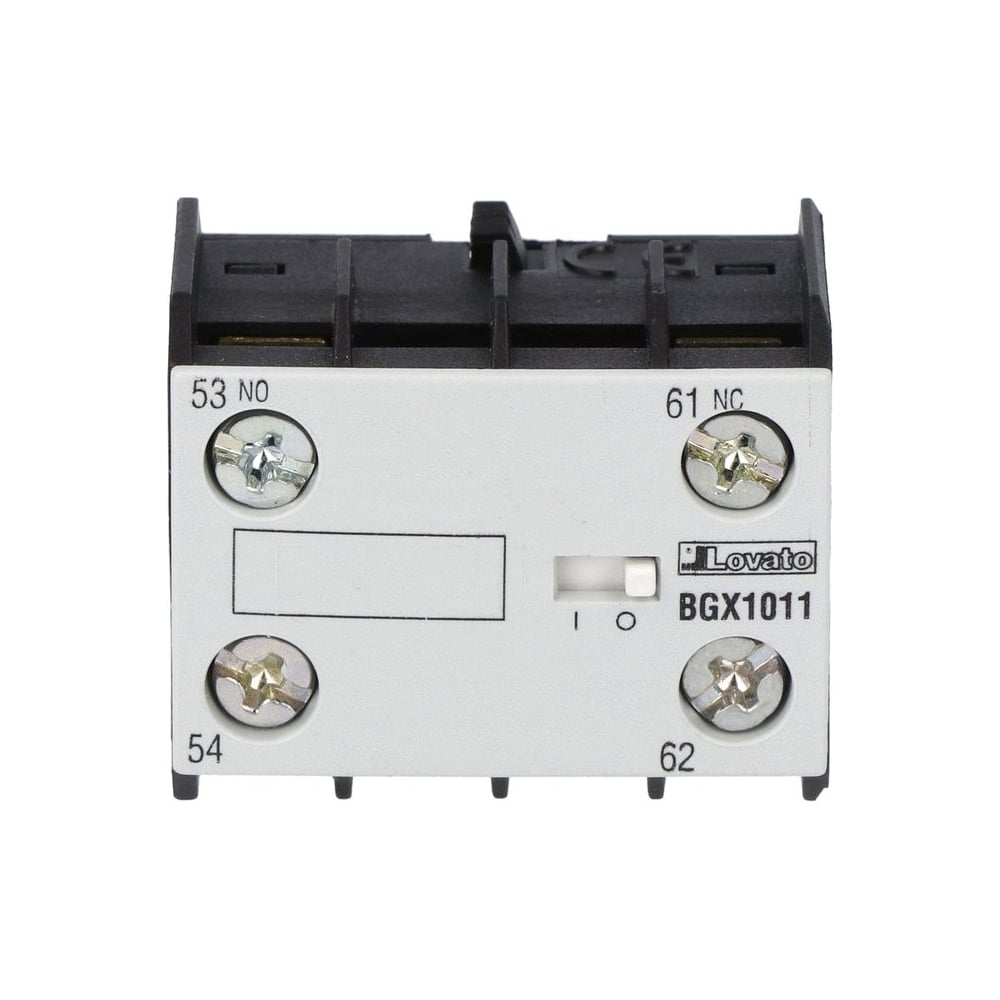 Изображение товара Блок дополнительных контактов LOVATO Electric 1НО+1НЗ 11BGX1011