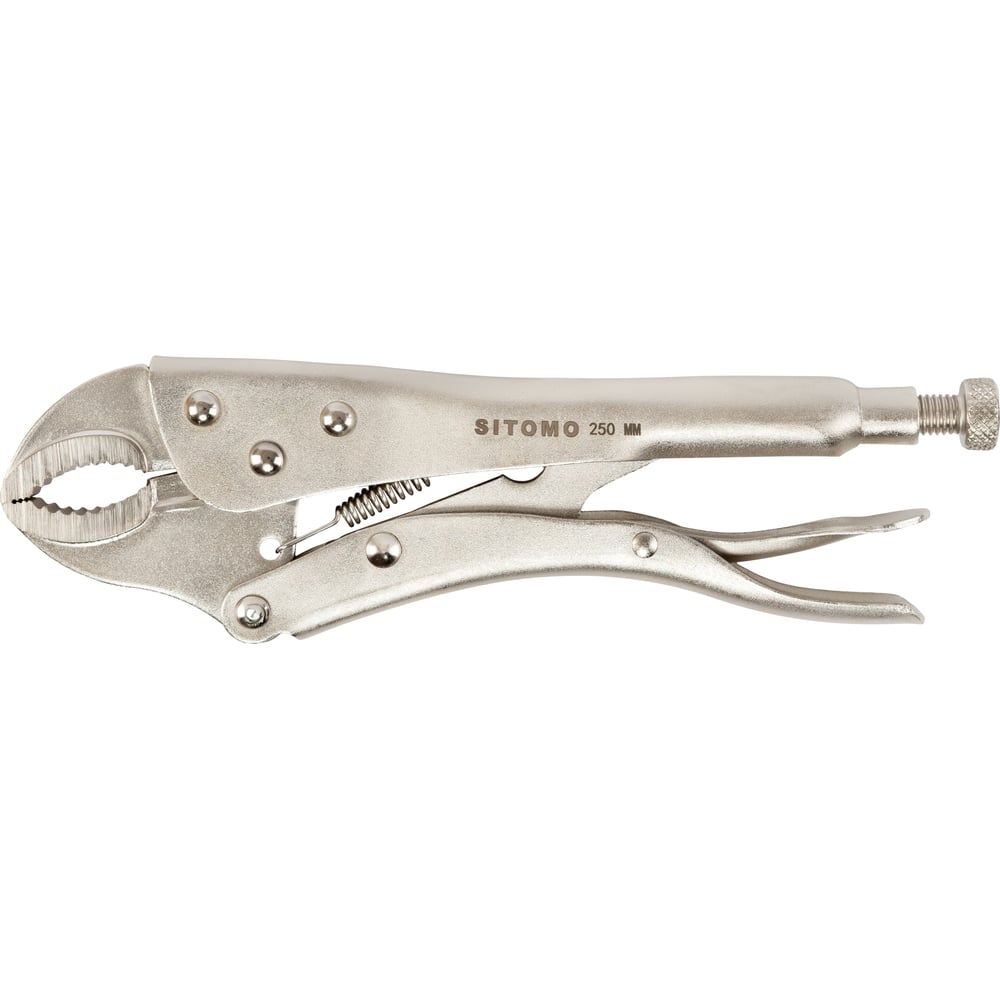 Изображение товара Клещи зажимные SITOMO 250 мм с фиксатором профессиональные