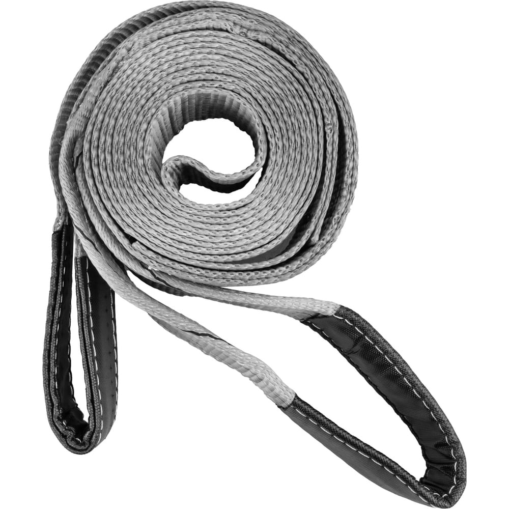 Изображение товара Трос ленточный SKYWAY 21т 5м 2 петли STAFF 120мм S03101070