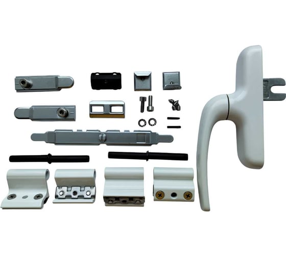 Изображение товара Комплект поворотный белый МЕТИЗИК АГАТ 8710