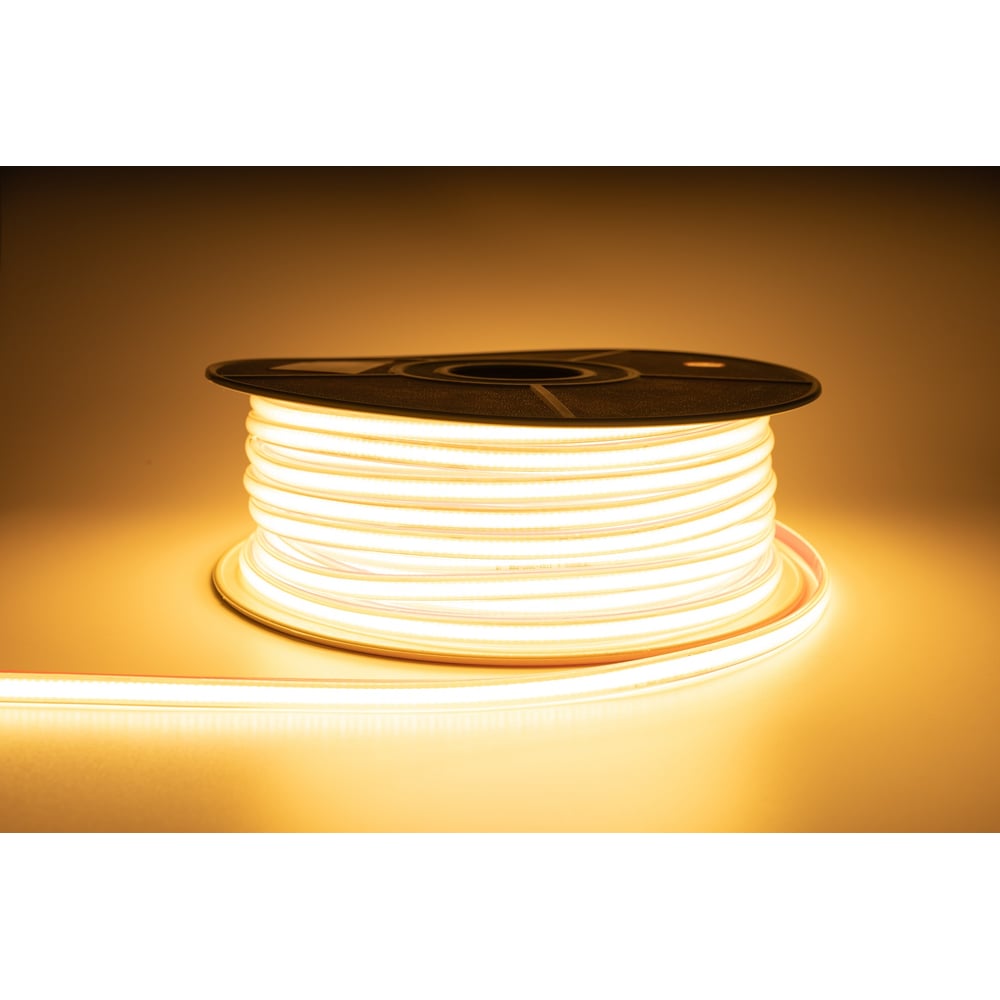 Изображение товара Светодиодная лента Серус А 220В COB IP67 10Вт 3000К 50м