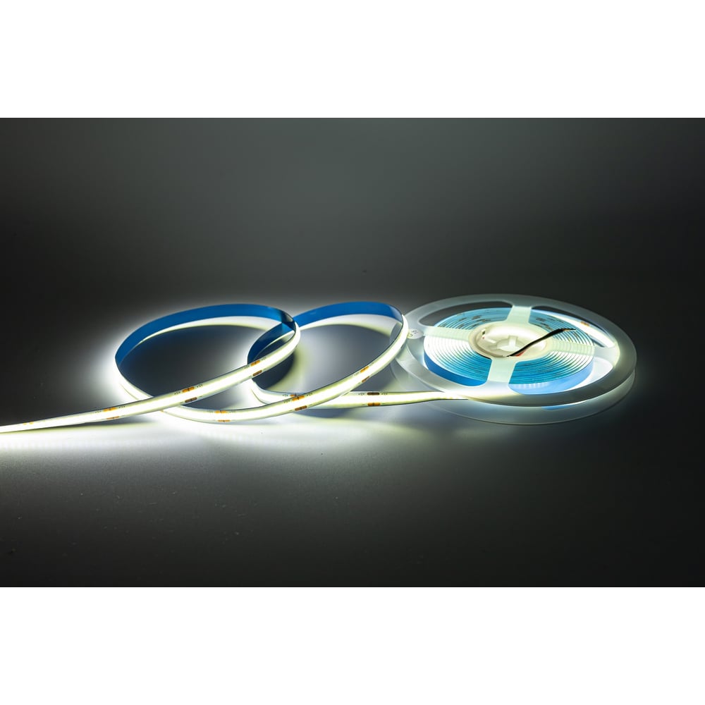 Изображение товара Светодиодная лента Сириус А 12В COB IP20 5м 6000K холодный белый