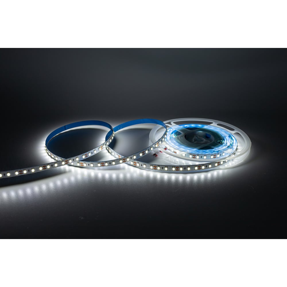 Изображение товара Светодиодная лента Сириус А 12В 2835 120LED 5м IP20 холодный белый