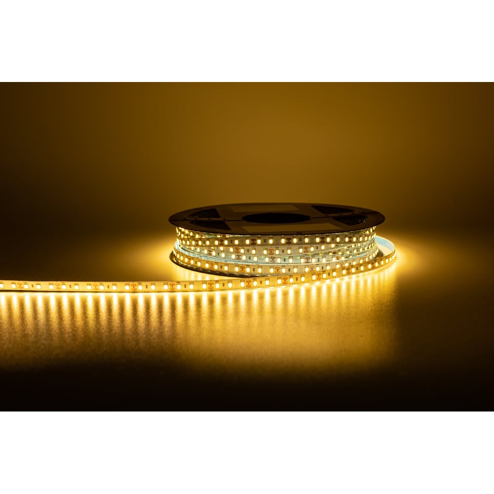 Изображение товара Светодиодная лента Сириус А 12В 2835 120LED IP20 50м тепло белый