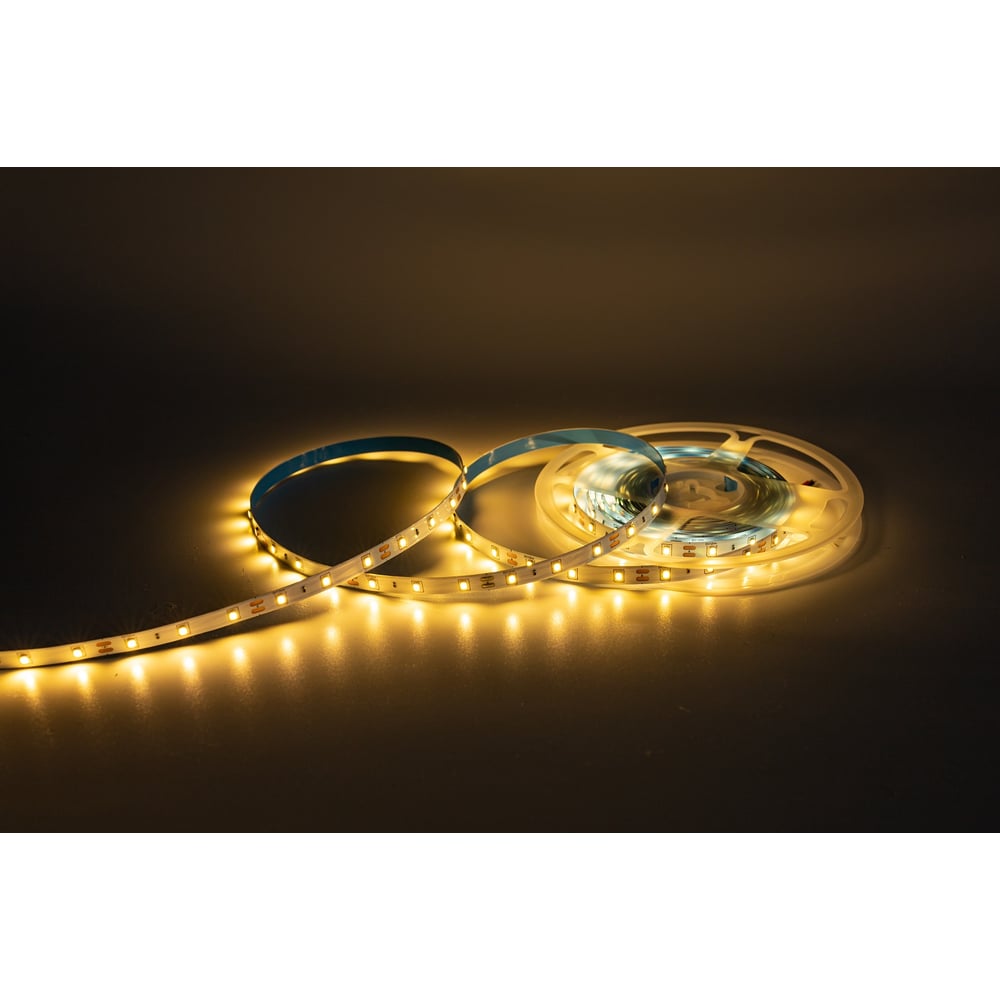 Изображение товара Светодиодная лента Сириус А 12В 2835 теплый белый 5м IP20 4,8W