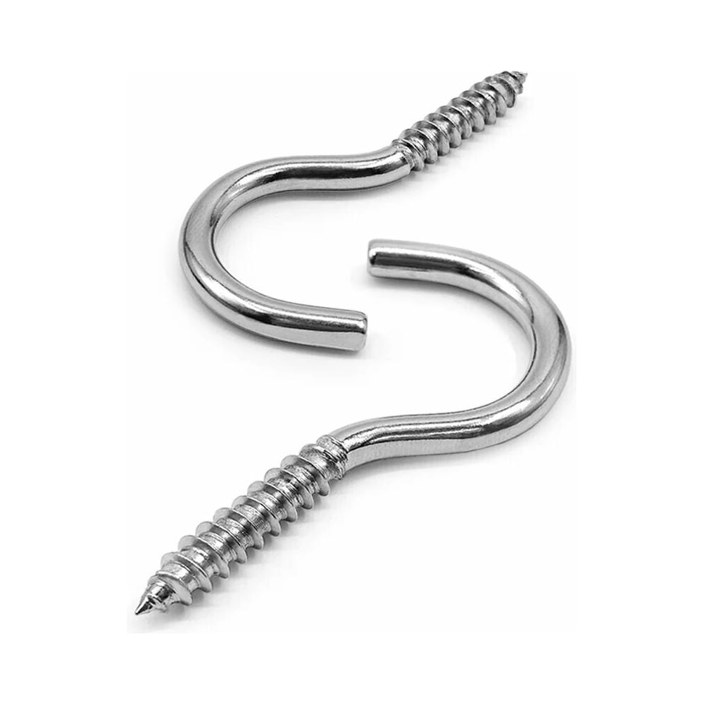 Изображение товара Шуруп с крюком Море-Метизов АРТ8317 А4 2,9X40 мм 5 шт крепежный элемент цинкованный