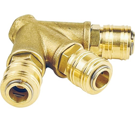 Изображение товара Разветвитель W-образный AirPoint 1/2 вн х 3 БРС муфта NW 7,2 APC.700.123