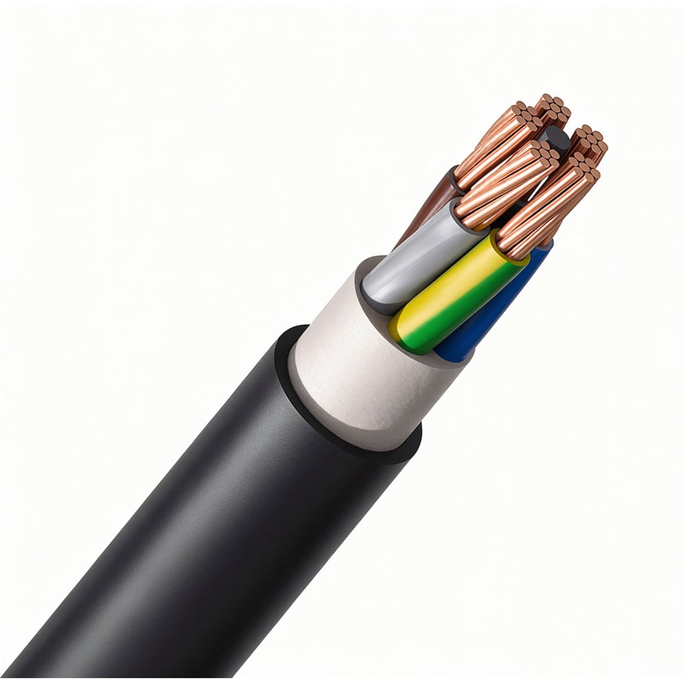 Изображение товара Кабель ВВГнг(А)-FRLSLTx 5х95 МК огнестойкий низкий дым дымо- и газовыделение ГОСТ