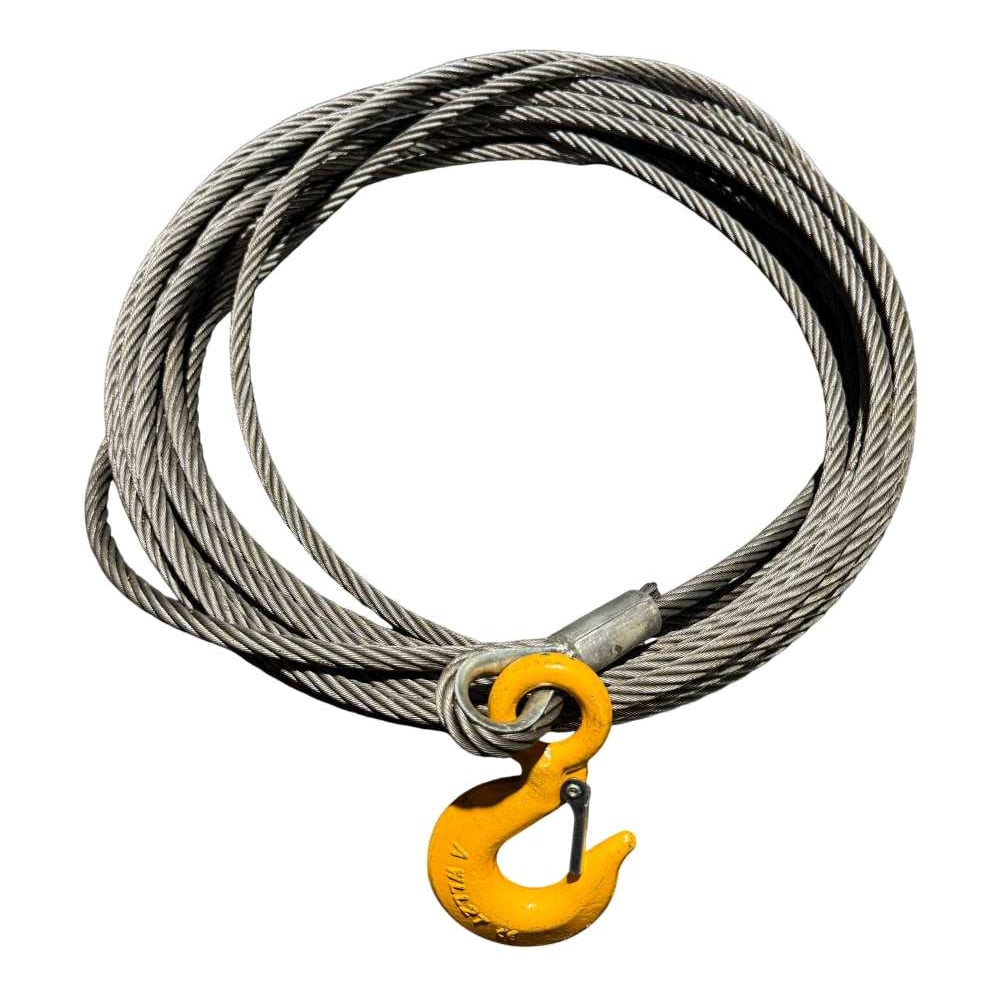 Изображение товара Канат стальной для лебедки d12мм 40м грузоподъемность 3.2т Сталь-91