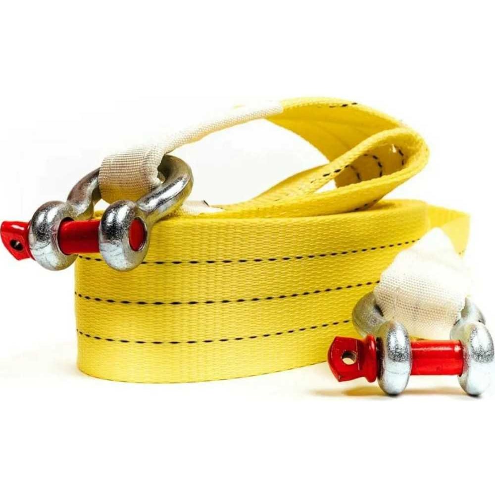 Изображение товара Буксировочный трос текстильный GPR 18 тонн 6 метров скоба-скоба G-209