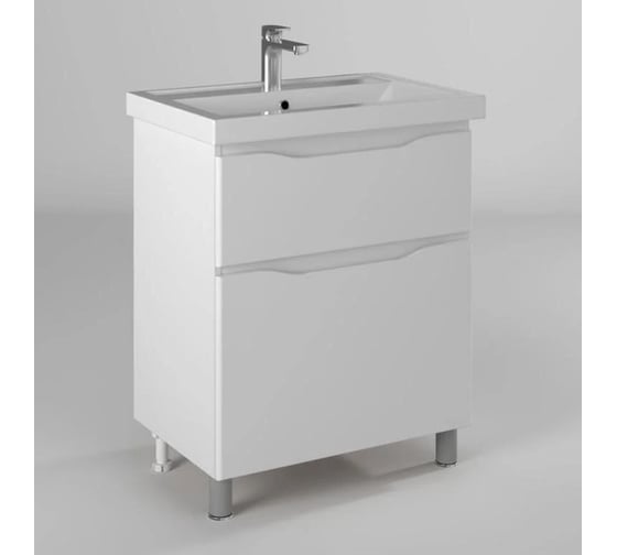 Изображение товара Тумба из ДСП и МДФ BRIZ Мальта т8-70 (ум-к Фостер) 365 03-08070-06 00 БЕЛ