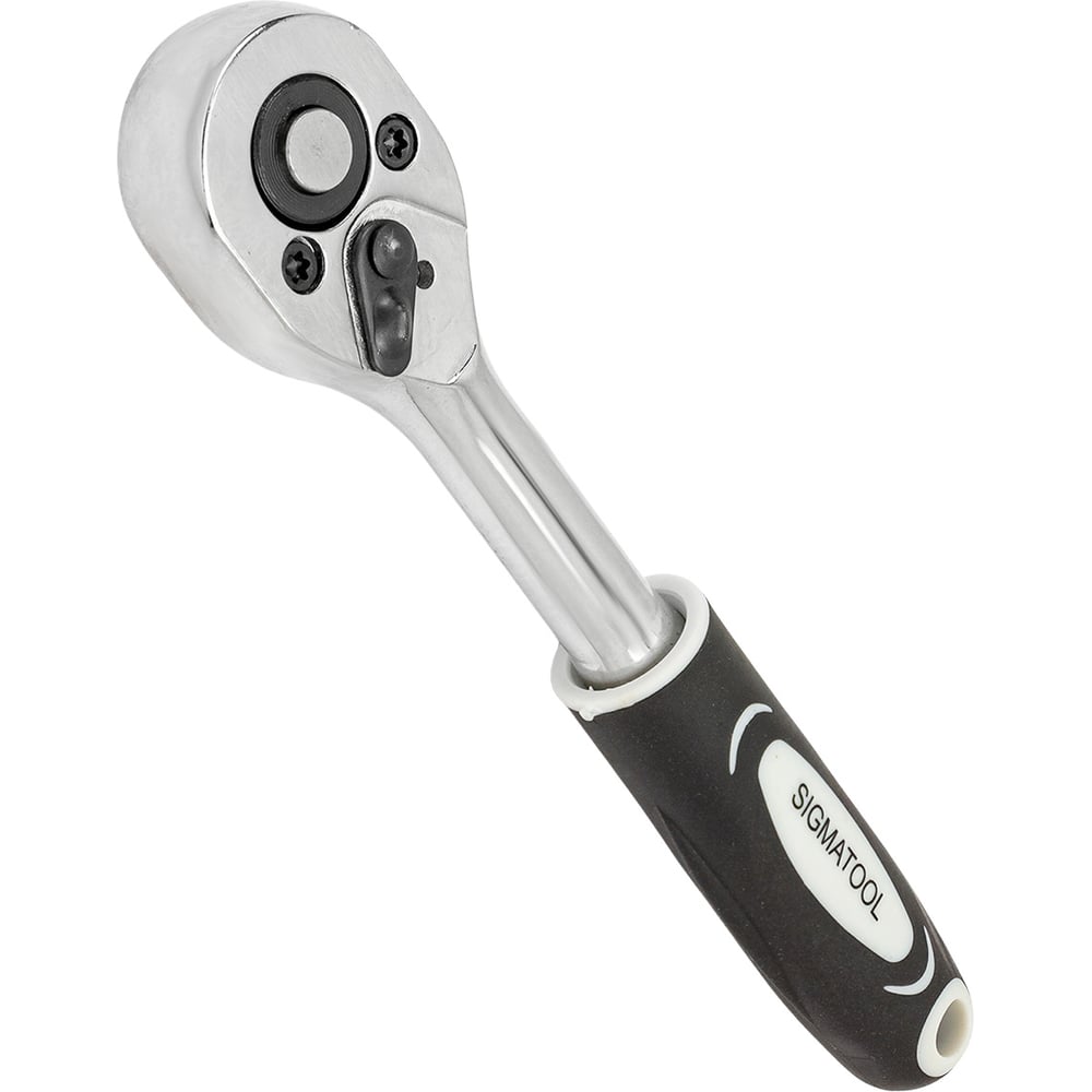 Изображение товара Реверсивная трещотка SIGMATOOL 1/4 150 мм с хромированием и 24 зубья