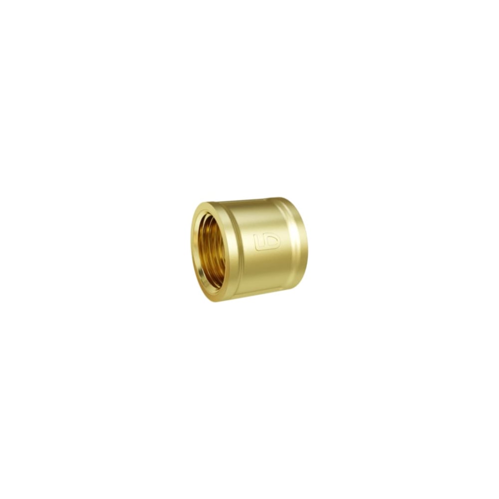Муфта LD PRIDE DN32 (1 1/4") ВР латунь с биркой (12) LD.65.532.32