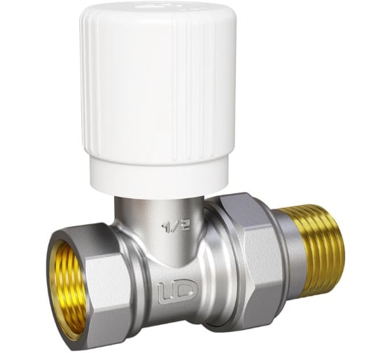 Изображение товара Клапан радиаторный регулировочный LD Pride 59.20.В-ГШ.Р Ду20 Ру10 в упаковке LD 59.141.4.20