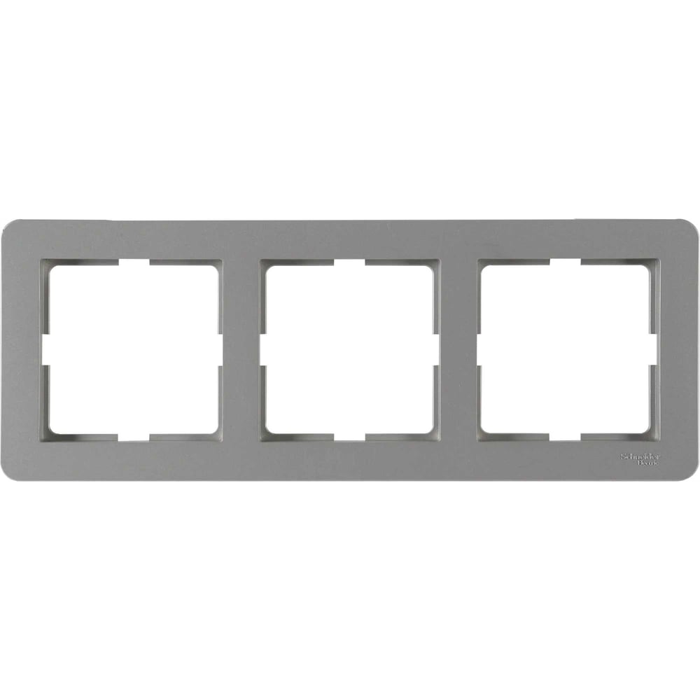 Изображение товара Рамка Systeme Electric W59 DECO 3-постовая платина для электромонтажа
