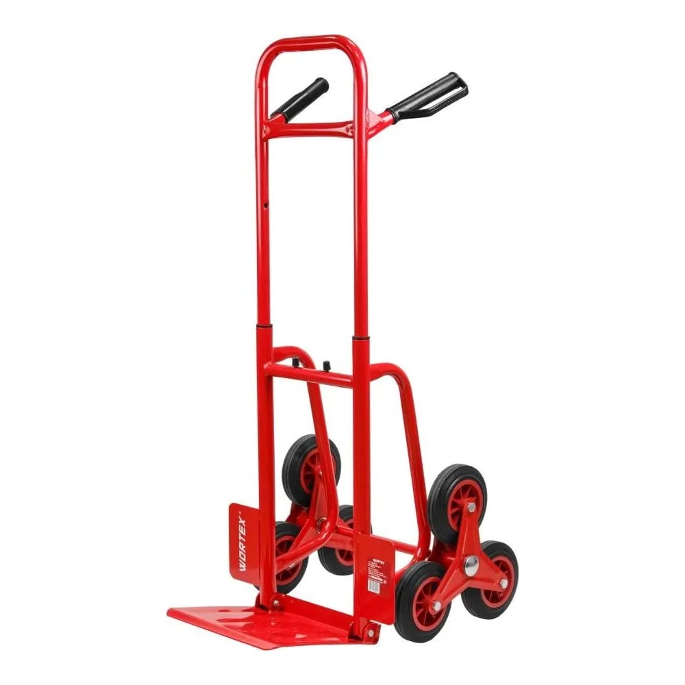 Изображение товара Тележка складная WORTEX FT 1025-6 250 кг, 6 колес, для ступеней, хозяйственная