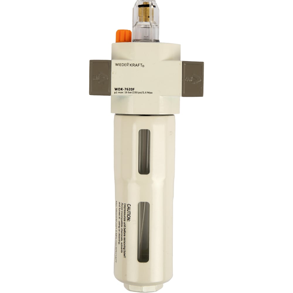 Изображение товара Лубрикатор WIEDERKRAFT 1/4 16 бар WDK-7620F - надежное оборудование для смазки
