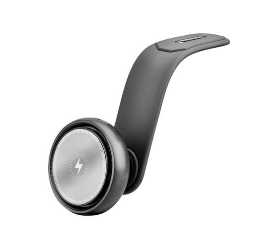 Изображение товара Держатель телефона на панель SKYWAY магнитный, штанга гибкая, с беспроводной зарядкой S00303031