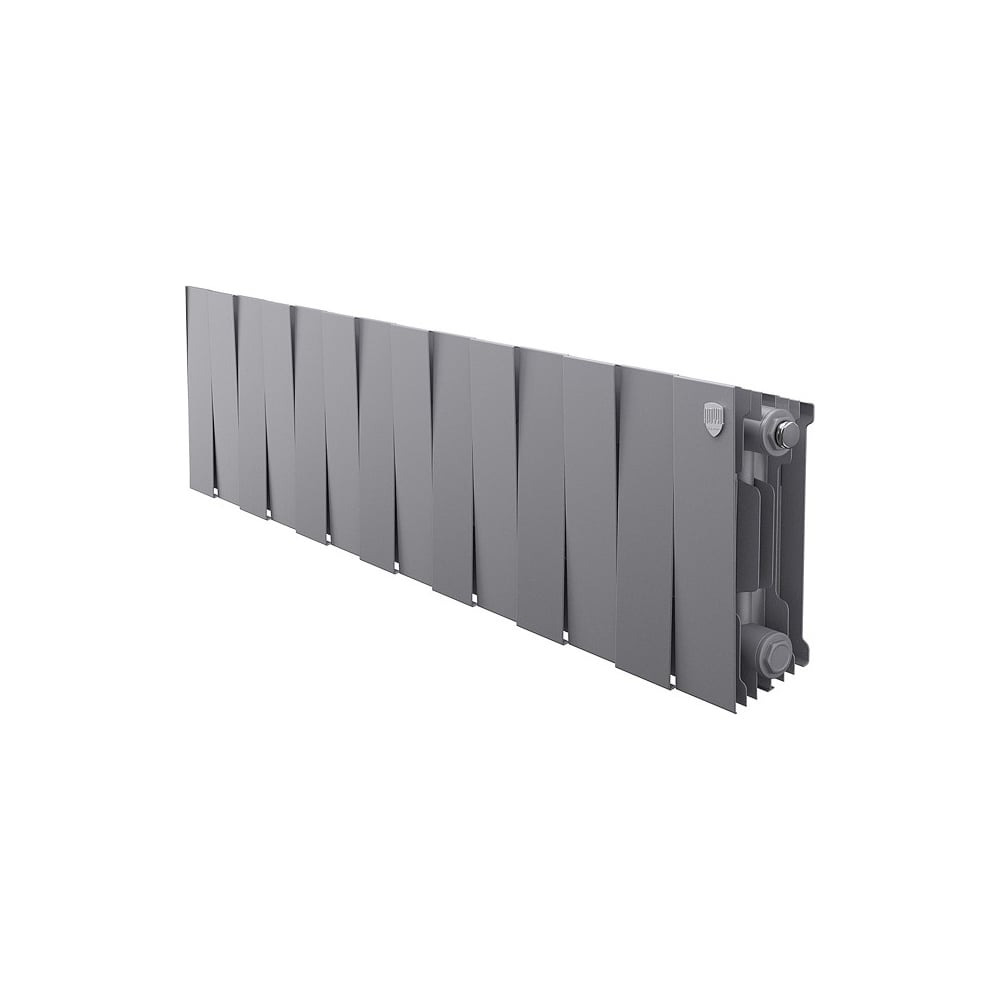 Изображение товара Радиатор биметаллический Royal Thermo PianoForte 200 серебристый 14 секций