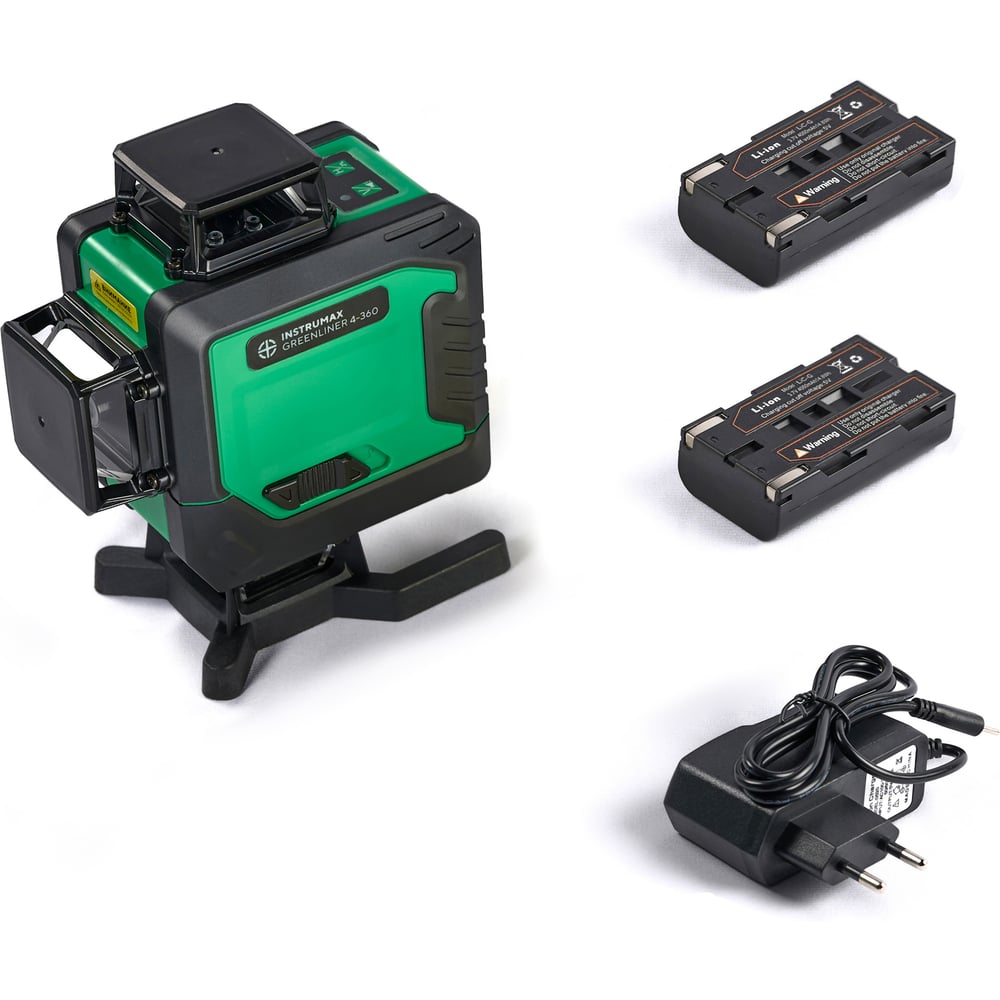 Изображение товара Лазерный уровень INSTRUMAX GL 4-360 BAZA SET с двумя аккумуляторами