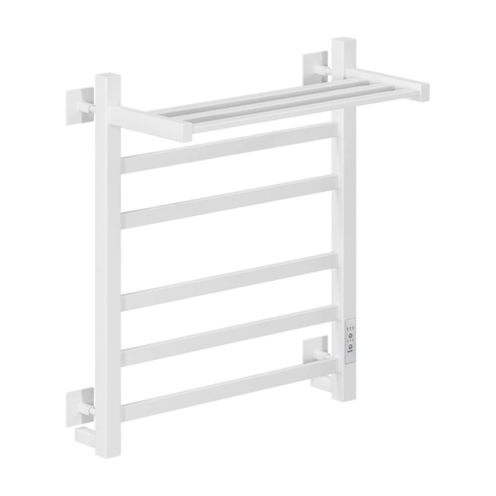 Изображение товара Электрический полотенцесушитель MIXLINE TRIUMPH 60х50 431 Вт белый с полкой и таймером