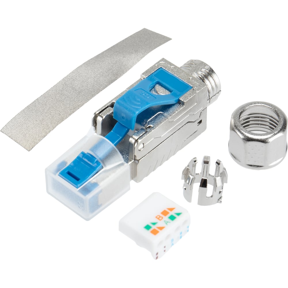 Изображение товара Разъем RJ-45 8P8C для витой пары CAT6, экранированный, PRO REXANT