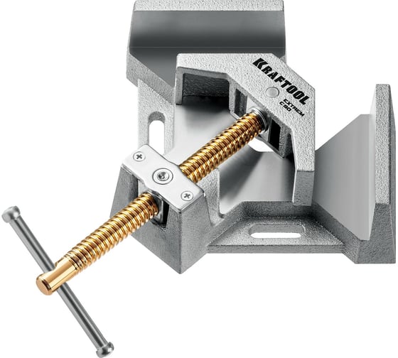Изображение товара Экстрамощная стальная угловая струбцина для сварочных работ KRAFTOOL Extrem C90 32201