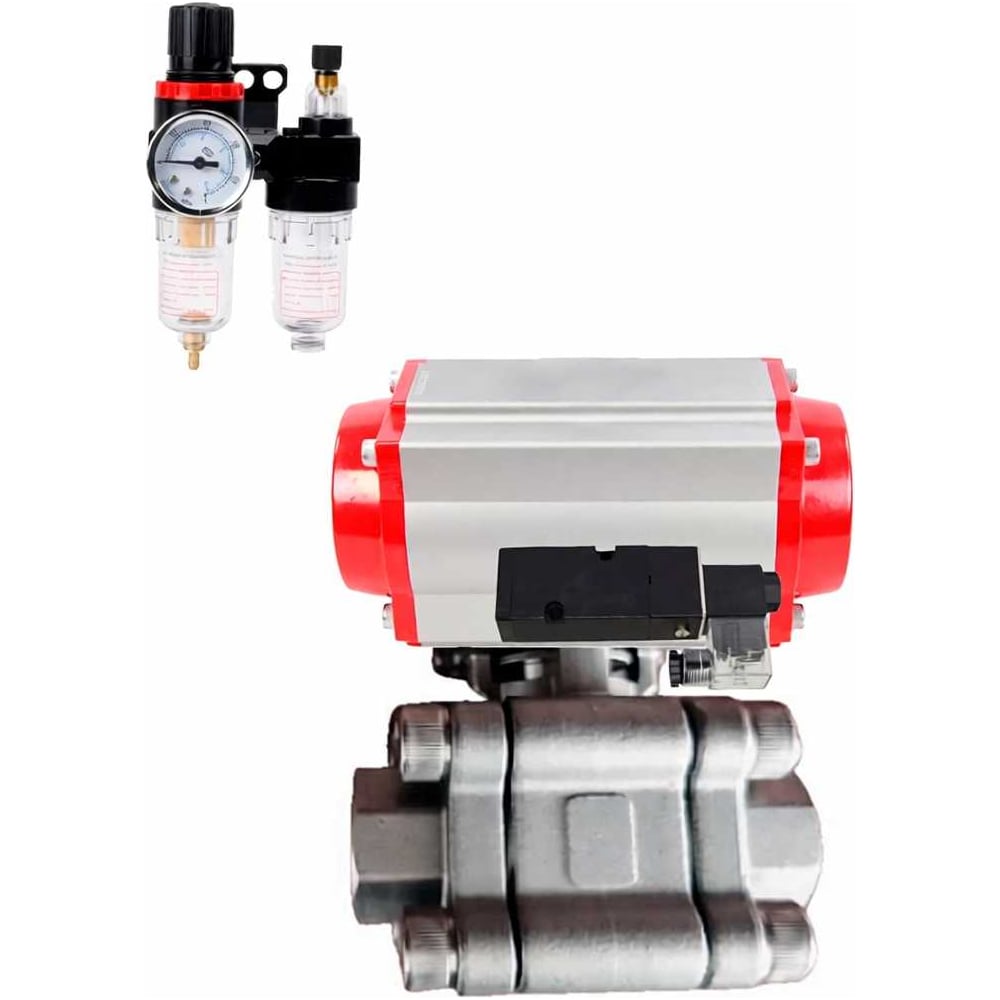 Изображение товара Кран шаровой DN.ru 316-316-PTFE-FP-SW-ISO-H Ду40 Ру63 под приварку