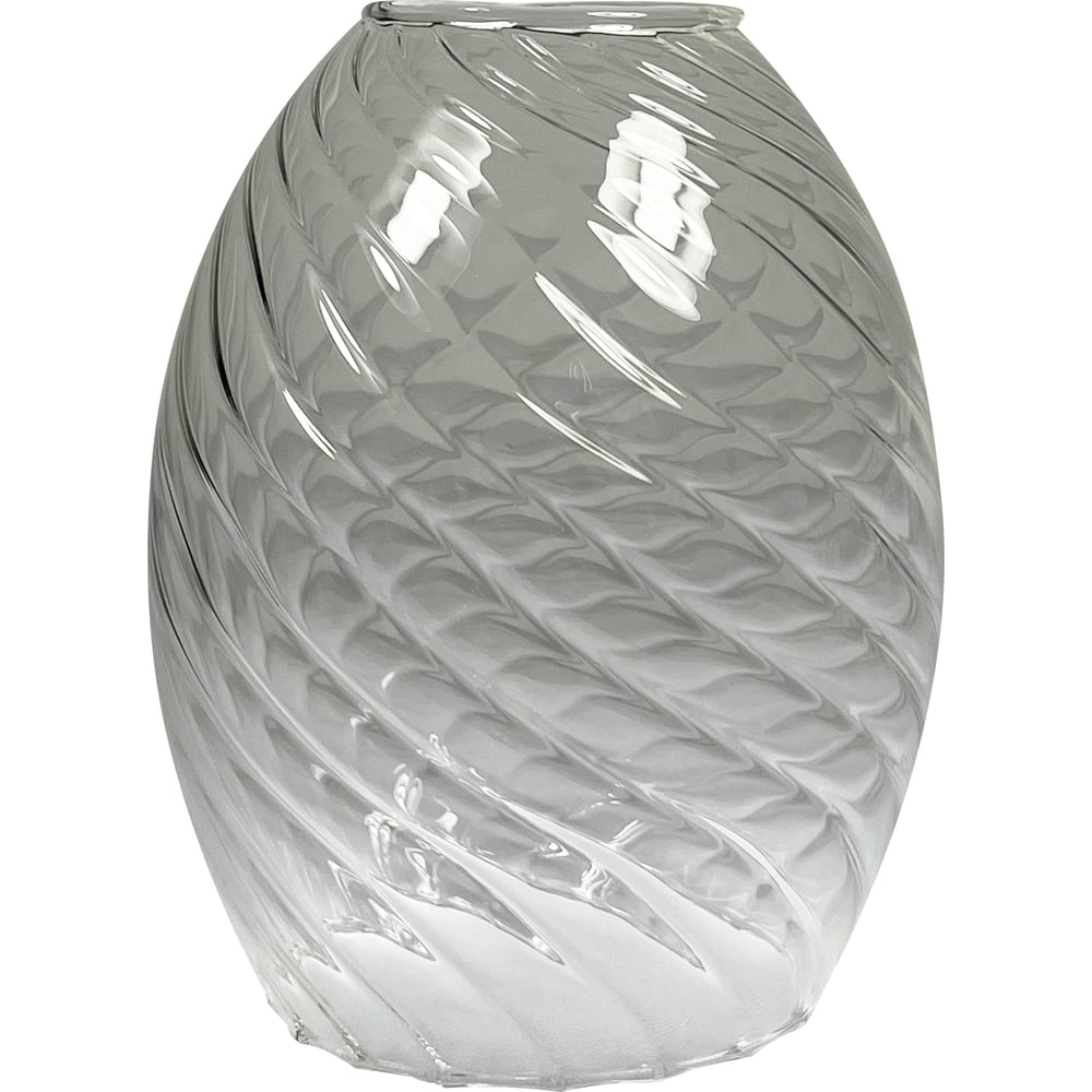 Изображение товара Плафон ЭЛЕТЕХ 34-401-в30 эллипсоид рифленый дымчатый