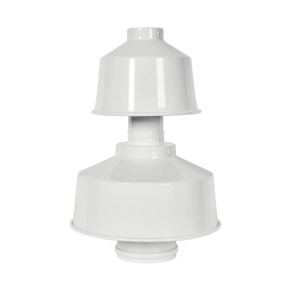 Изображение товара Оголовок с ветрозащитой конденсационный ROMMER RCA-8610-000001 алюминий 60х100 мм