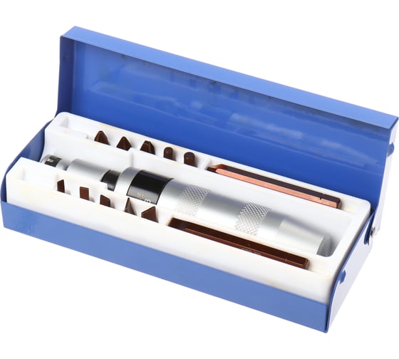 Изображение товара Отвертка ударная с набором бит 13пр. LIGE (PH1,PH2,PH3,SL4,SL5,SL6,SL9,H5,H6) в кейсе LG -51113 180 180132