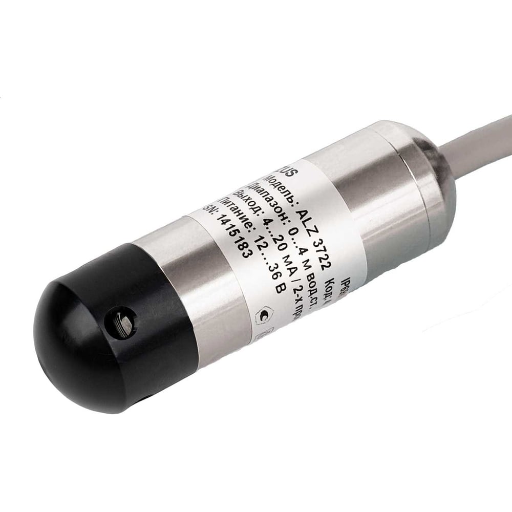 Изображение товара Гидростатический датчик уровня жидкости PIEZUS ALZ 3722 0-4 м высокоточный