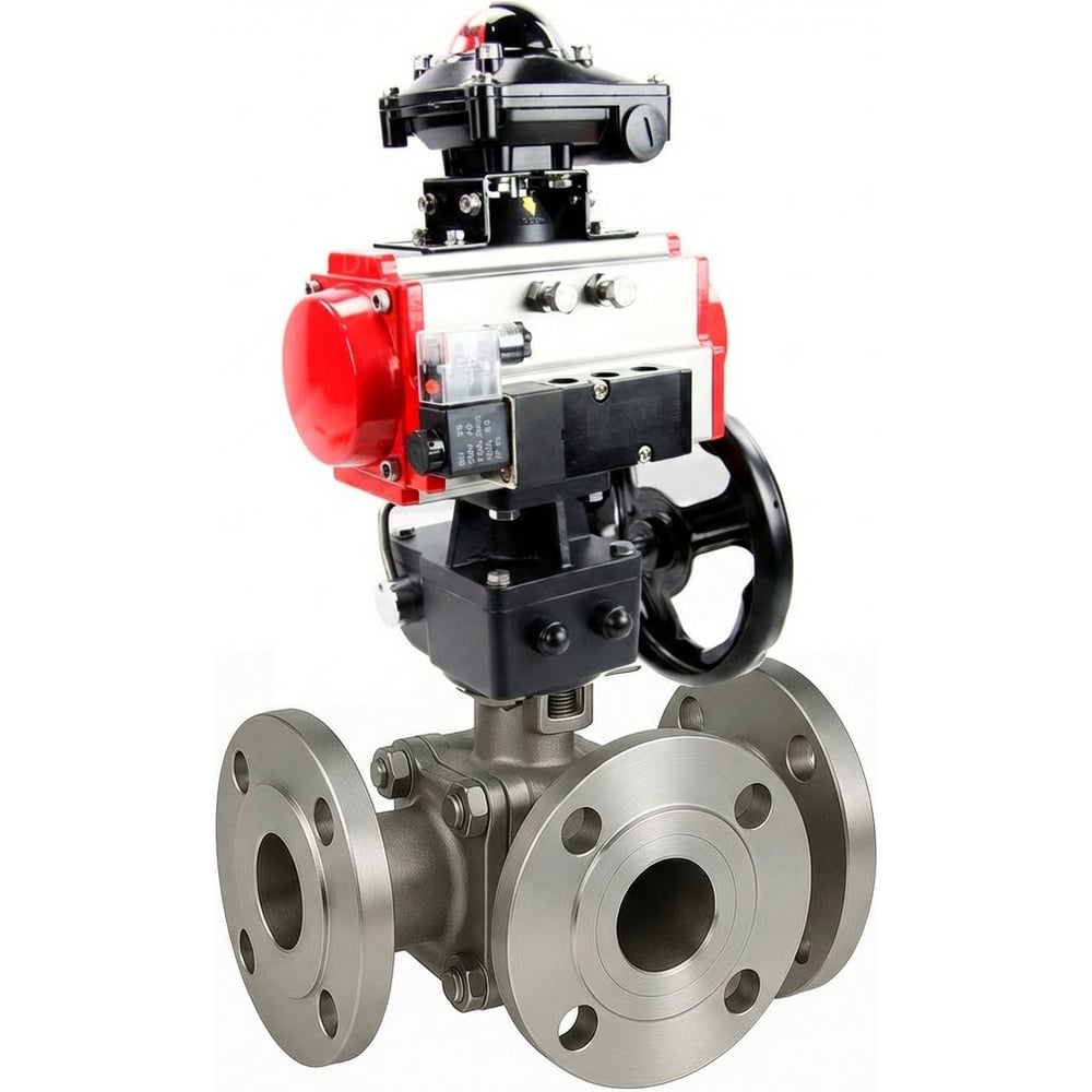 Изображение товара Кран шаровой DN.ru 316-PTFE-FP-3L-F-ISO-H Ду80 высокое давление Изображение товара Кран шаровой DN.ru 316-PTFE-FP-3L-F-ISO-H Ду80 высокое давление