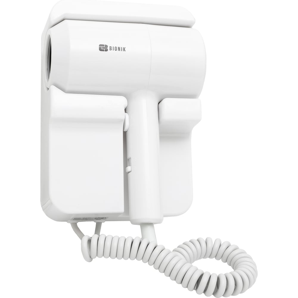 Изображение товара Фен для волос BIONIK BK7005 мощный легкий безопасный белый
