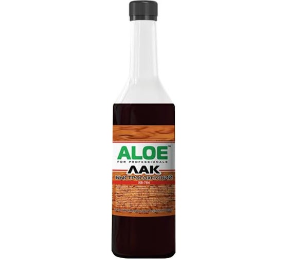 Изображение товара Лак ALOE ХВ-784 дуб, 0.5л 9001