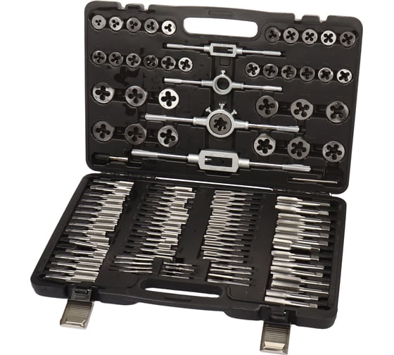 Изображение товара Набор метчиков и плашек метрический LIGE 110 предметов LG-S1006 851239