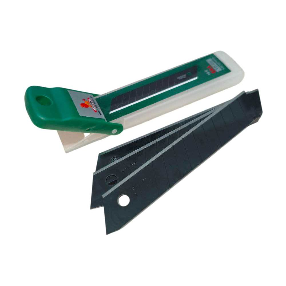 Изображение товара Лезвия для ножа WYNNS сегментированные 18х0.6х100 мм 10 шт черные