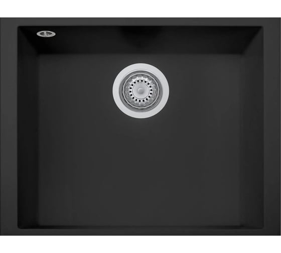 Изображение товара Мойка LONGRAN Cube CUG560.435, Black Matt CUG560.435 - 26