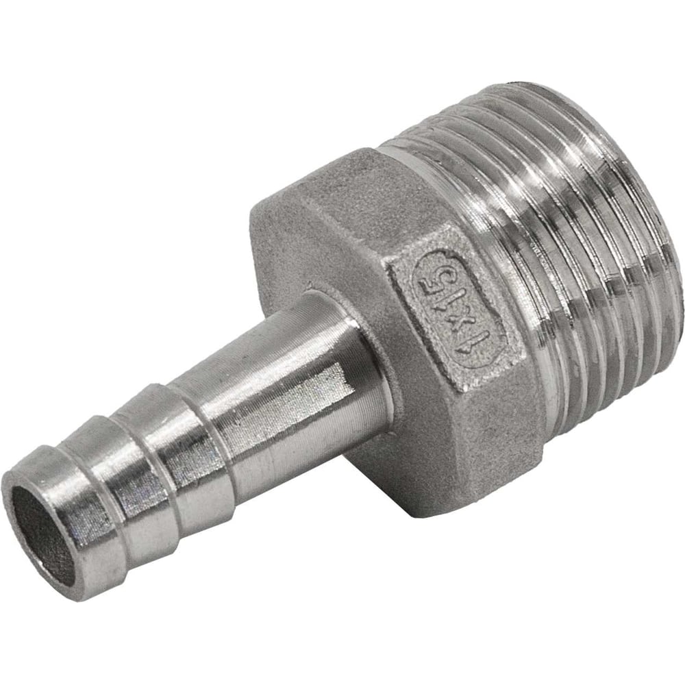 Изображение товара Штуцер ёлочка нержавеющий NEWKEY DN25×15 мм для систем водоснабжения