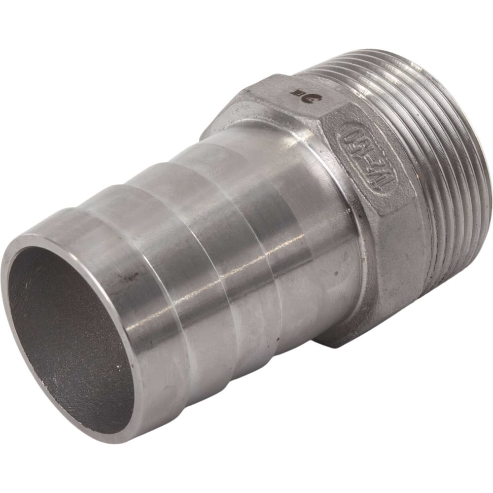 Изображение товара Штуцер ёлочка нержавеющий NEWKEY DN40×40 мм 1 1/2M PN16