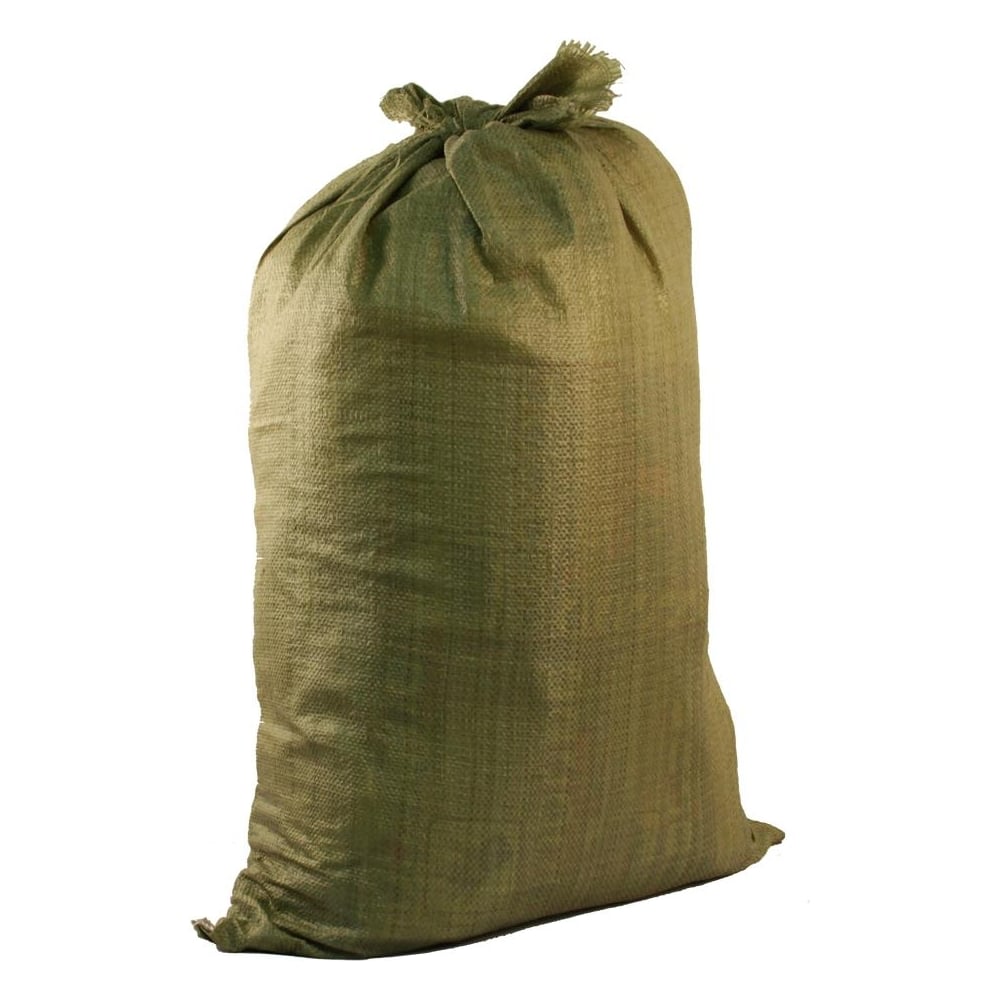 Изображение товара Мешки полипропиленовые строительные зеленые AV 80х120 см 125г, 50шт G80-120-125/50