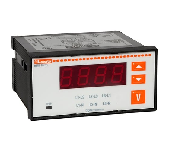 Изображение товара Вольтметр трехфазный с реле Lovato Electric DMK10R1
